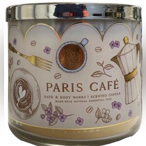 BATH & BODY WORKS 3-WICK Scented Candle “Paris Cafe”  14.5oz/411g